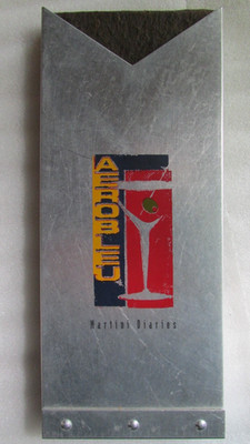 Aerobleu Martini Diaries by Lesley A. Nash (1997 HC/Metal Case)