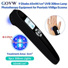 308nm Excimer Home Uv Phototherapy Device Blue Light for Skin Treatment 65mW/cm2