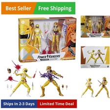 Lightning Collection Mighty Morphin Yellow Ranger Aisha Vs. Scorpina 2-Pack 6...