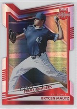 2022 Panini Elite Extra Edition Prime Numbers C Die-Cut 66/189 Brycen Mautz 0q0