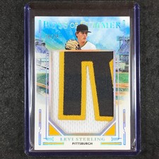 2025 Boys of Summer LEVI STERLING Jumbo Prospect Materials Patch Silver 20/25