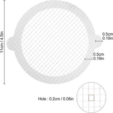 50Pcs For Bathroom Disposable Shower Drain Hair Catcher Mesh Sticker Strainers