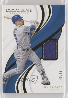 2019 Panini Immaculate 48/99 Javier Baez #88 6fs