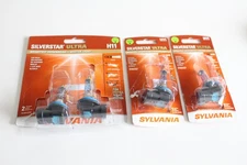 Sylvania Silverstar ULTRA H11 Headlight 2 Sets 4 Bulbs Total OPEN BOX 9/25