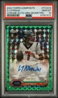 2023 TOPPS COMPOSITE TOPPS CHROME AUTO GREEN GEOMETRIC CJ STROUD 48/99 PSA 10