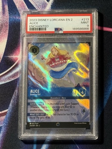 Alice - Growing Girl graded PSA 9 for sale on eBay