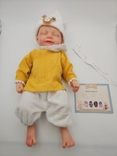 Full Silicone 13" Baby Reborn Doll Girl Open Box, New