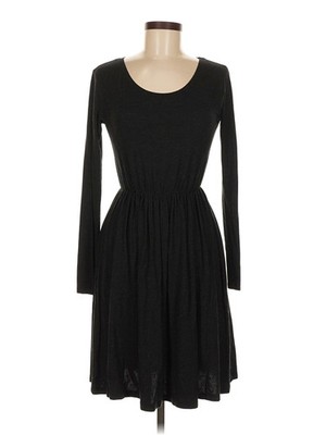 Moss Copenhagen Women Black Casual Dress M