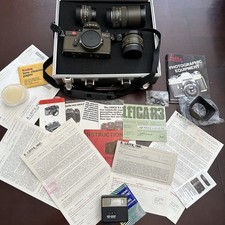 RARE LEICA R3 1977 Safari Outfit Set Olive Military Green 35mm SLR Film Camera