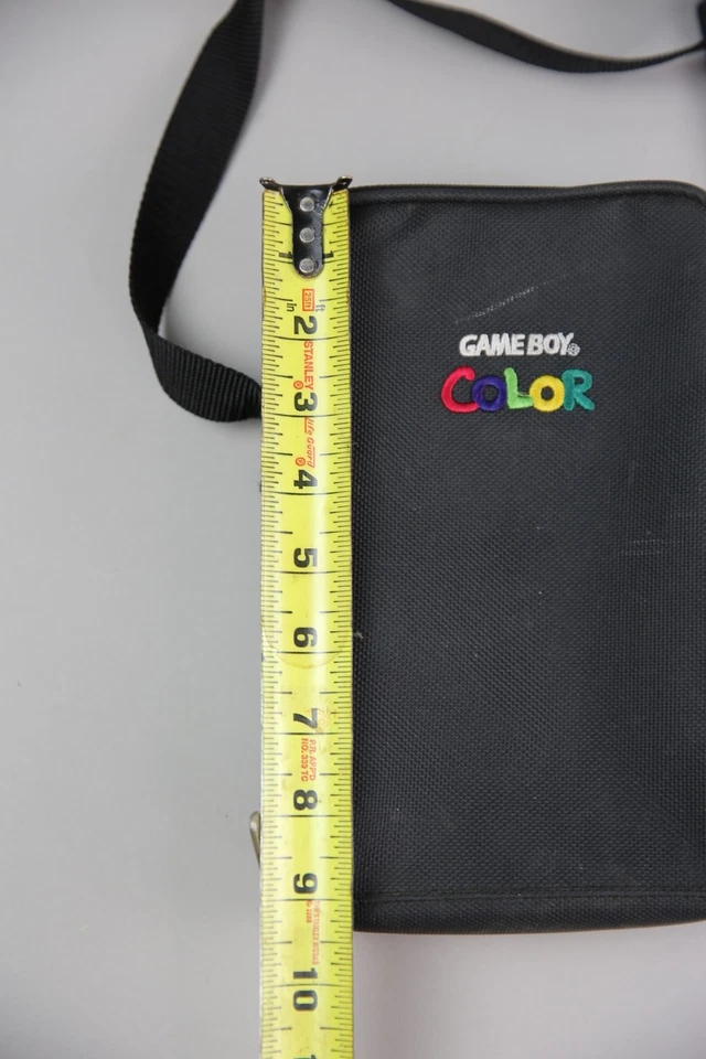 Nintendo Game Boy Color Travel Carrying Case Bag Pouch With Strap Vintage 90s - Image 3 of 4