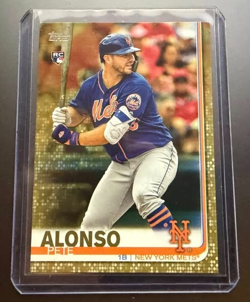 2019 Topps  Pete Alonso Series 2 #475 Gold Numbered (RC) 1509/2019
