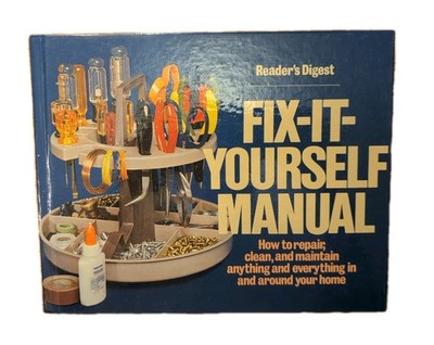 Readers Digest FIX-IT-YOURSELF MANUAL Hardcover Book 1977 Excellent Condition