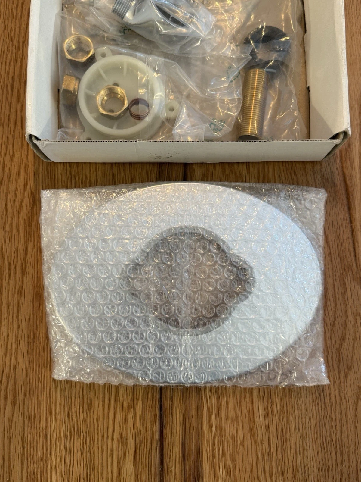Bristan KIT UNI OVL1 C Oval Java Concealing Plate Universal Kit Chrome - New 5