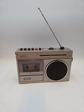 Vintage Helix Radio Cassette Recorder HX-4500 3 Band Boom Box. READ.