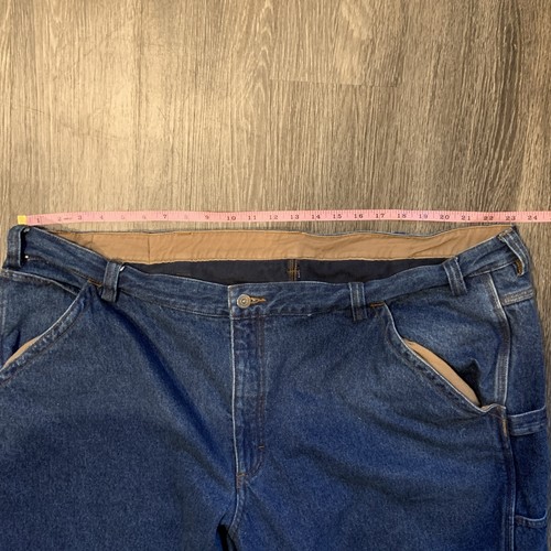 Duluth Trading Company Herren Jeans blau Größe 48x32 Fleece gefüttert - Bild 2 von 8