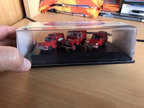 Oxford 76SET04 Royal Mail, Land Rover, Morris, Ford Anglia Maßstab 1:76