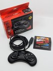 Retro-bit Official Sega Genesis Controller 6-Button Arcade Pad for Sega Genesis