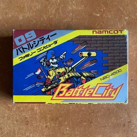 Battle City CIB FC Famicom Namcot Nintendo Japan Complete Boxed Tested