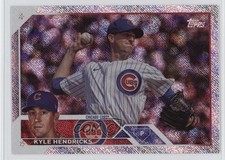 2023 Topps Complete Set Retail Foilboard 368/608 Kyle Hendricks #137 0c4