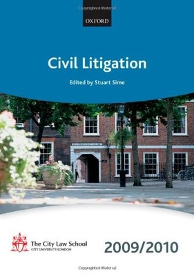Civil Litigation 2009-2010: 2009 Edition (Bar Manuals),The City