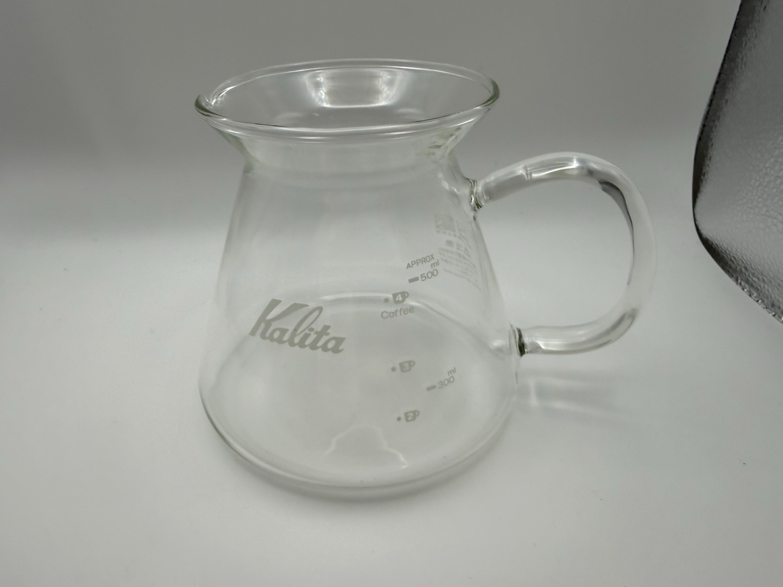 Kalita 500 Server G Glass Coffee Server – Lightly Used w/Box