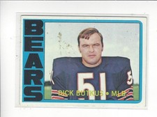 1972 Topps #170 Dick Butkus Bears - VG