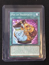 YU-GI-OH! CARD L26D-ENX22 POT OF PROSPERITY SPELL CARD LEGENDARY 1ST ED