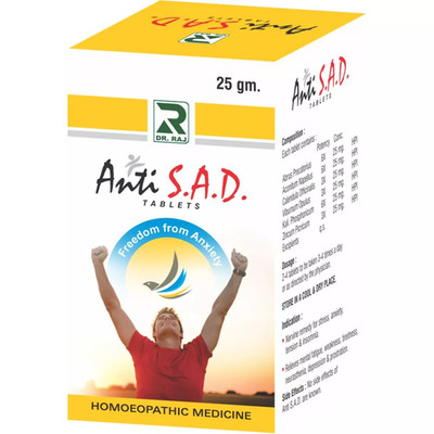 Dr Raj Homeopathic Anti Sad Tablets (25g)