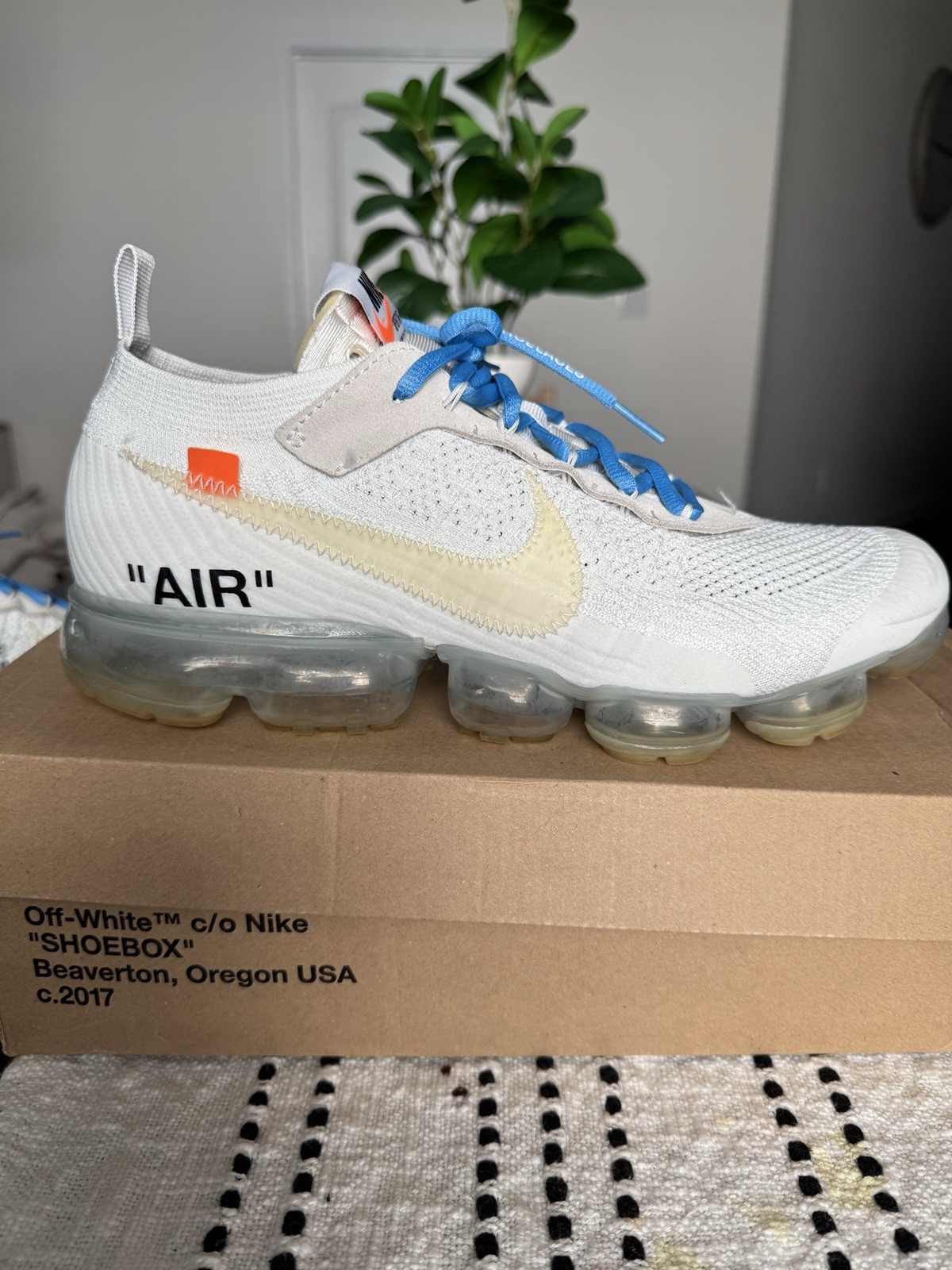 OFF WHITE X NIKE Taglia 10 5 Nike Off White x Air VaporMax parte 2