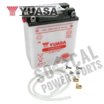 Yuasa Yumicron Battery - YB12AL-A2 - YUAM22212