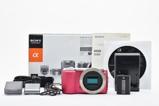 Excellent  Sony  NEX-C3 Pink16.2 MP Shutters:1547 w/ Battery ,Charger,others