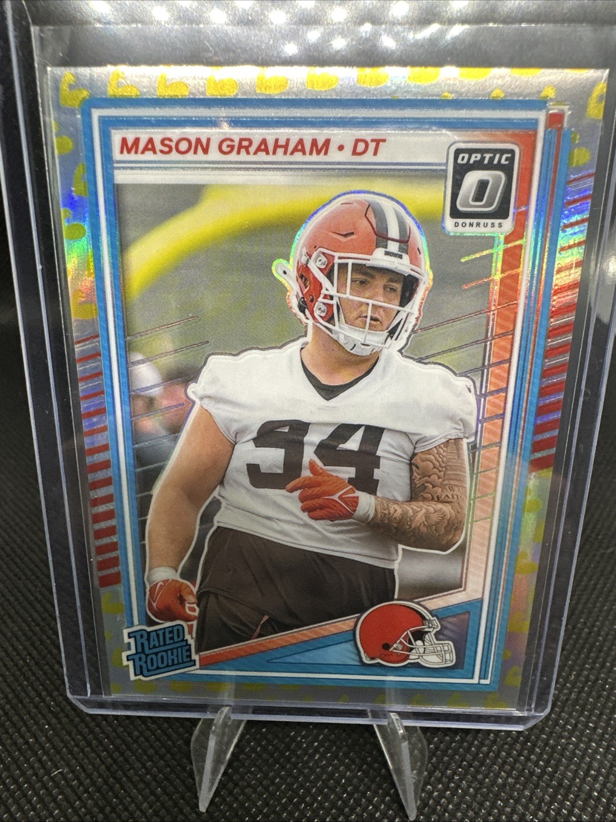 2025 Panini Donruss Optic - Browns Mason Graham #206 FLEX Rated Rookie /199 RC