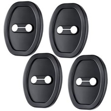 4pcs Car Door Latch Protective Cover, Silicone Car Door Lock Guard Cover