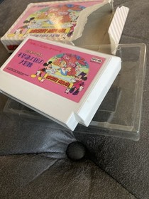 1987 Hudson Soft Mickey Mouse Adventures in Wonderland Nintendo Famicom Game