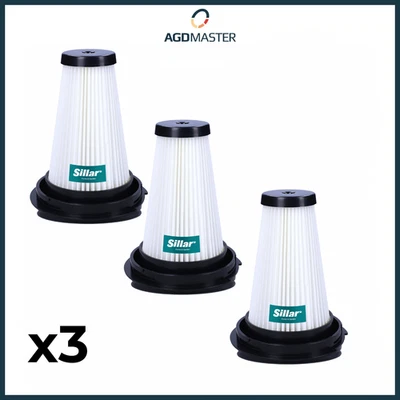 SILLAR 3x HEPA Filtro sostituto ZR005202 ROWENTA X-Pert RH6921WO RH6933WO RH6935WO