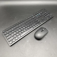 Dell Wireless Keyboard WK636P & Mouse WM116P Set - W/Dell Dongle Receiver