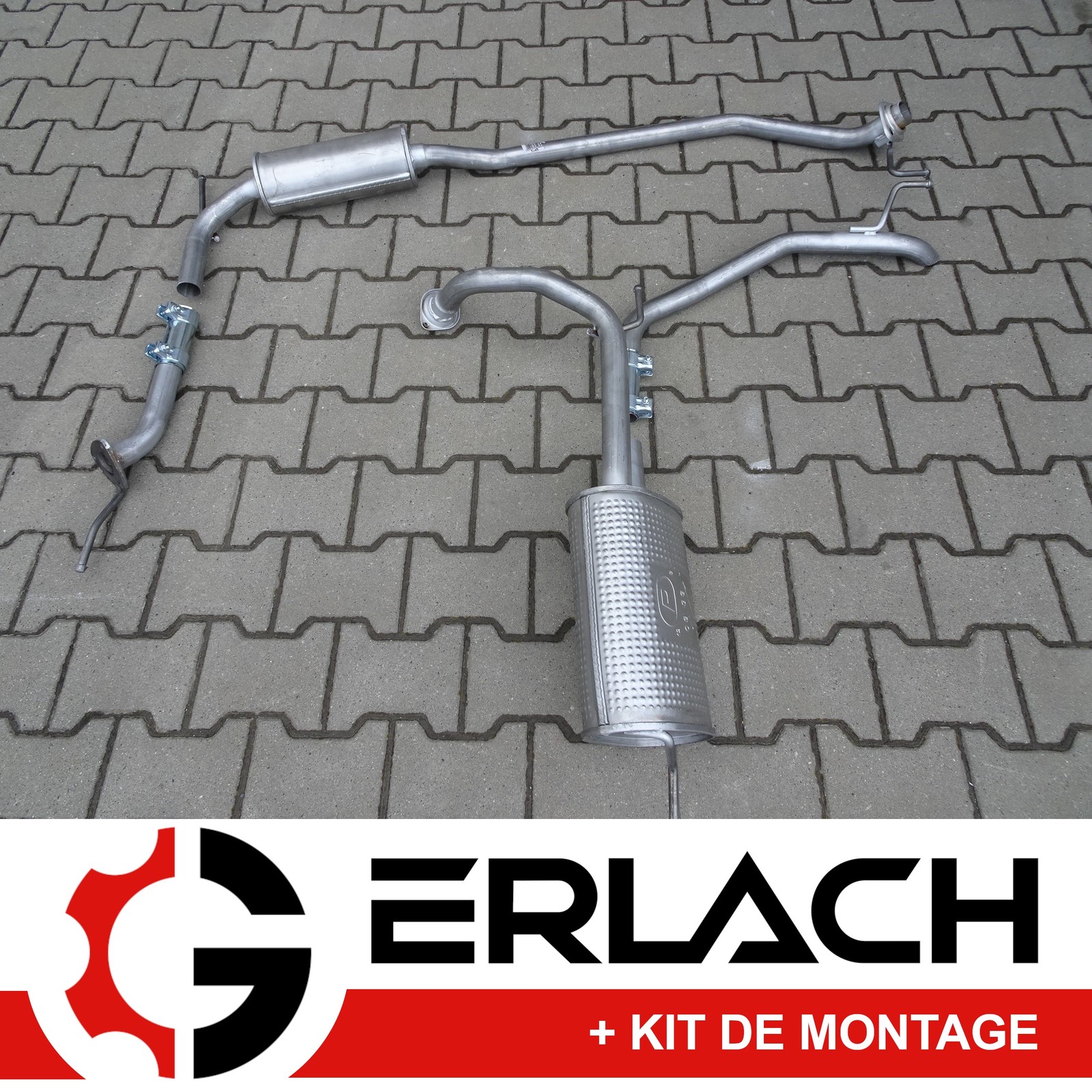 Echappement silencieux Honda Civic VIII hayon 1.4 5265 essence