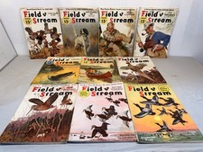Vintage 1937 Field & Stream Magazine Hunting Fishing Feb-July Sept-Dec *See Pics