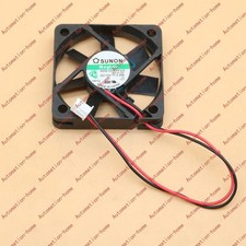 Brand New SUNON KDE1205PFVX 12V 2.0W 5CM 5010 2-wire 2-pin silent cooling fan LJ