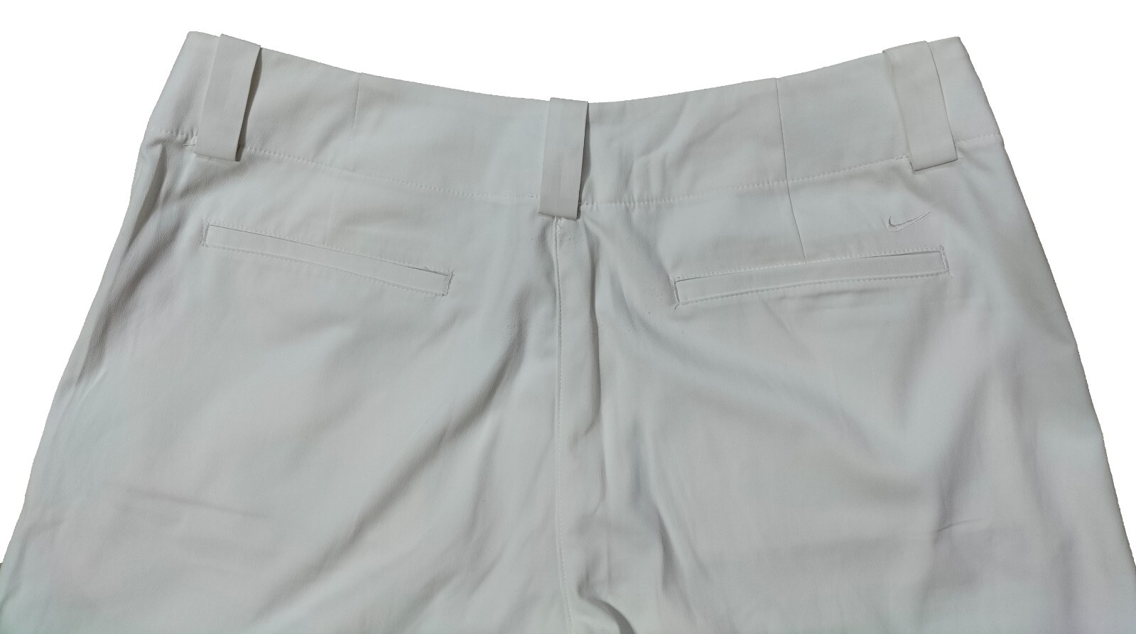 Nike Golf Shorts Men's White Activewear Shorts Size L Waist 34 In