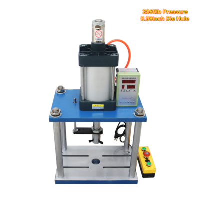 #ad Pneumatic Press Punching Machine 110V 2866lb Pressure amp; 0.98inch Die Hole Dia. $888.25