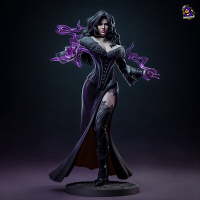 Yennefer - Witcher - Fan Art Figur - 3D Resin Print 243mm