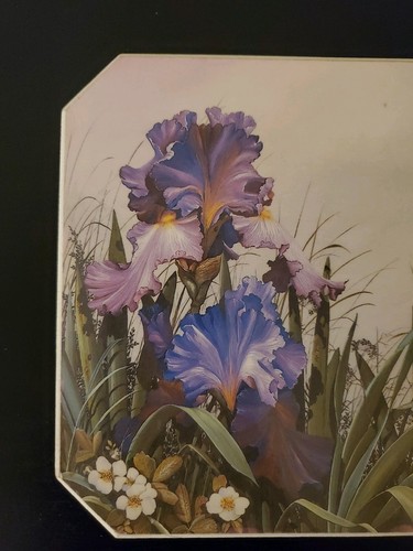 Trivet de flores Danco vintage hecho en Canadá - Imagen 4 de 8