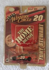 WINNERS CIRCLE TONY STEWART 20 HOME DEPOT 1:64 DIECAST CAR WITH MAGNET HOOD