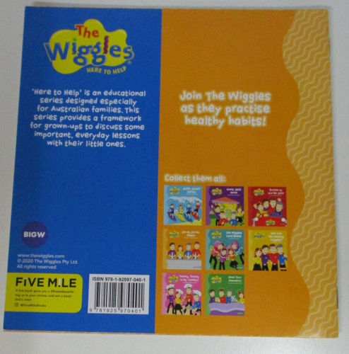 2 x The Wiggles Here To Help - Scrub, Scrub, Clean! + Home, Safe Home - Picture 3 of 5