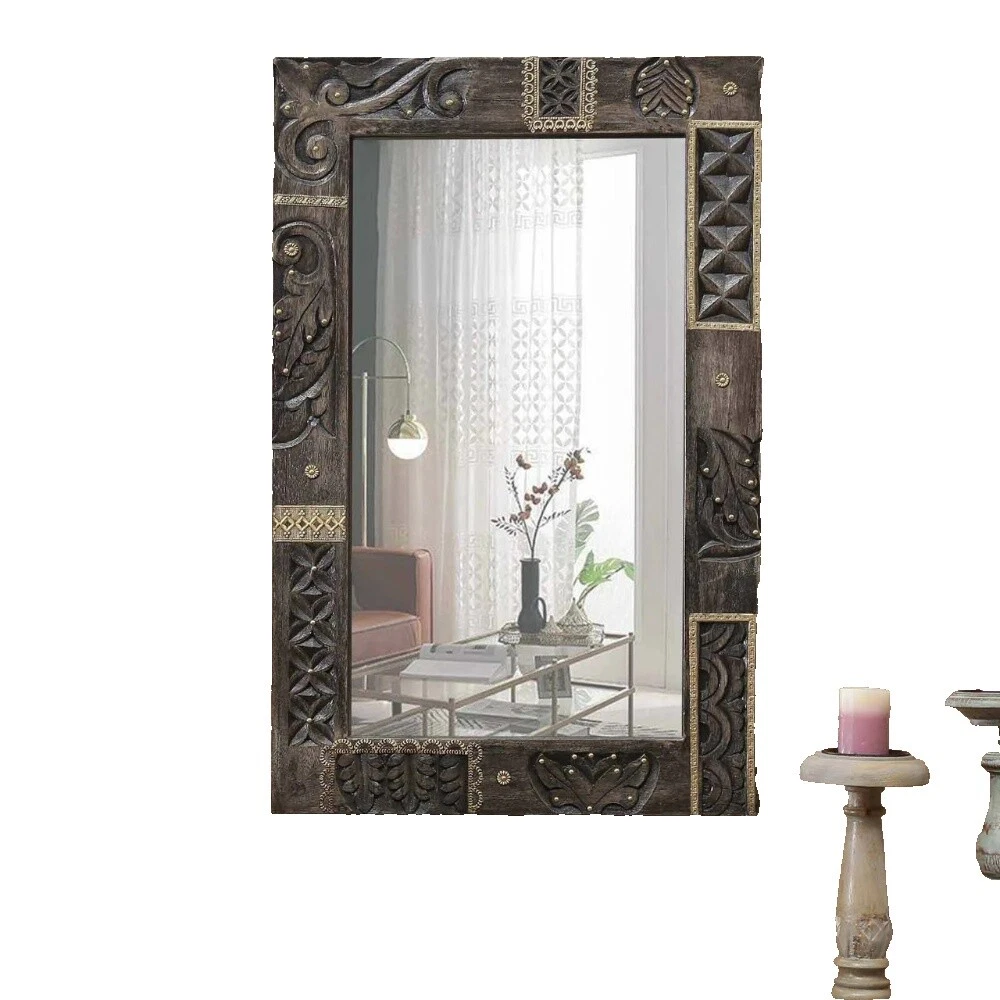 Wood Frame Vanity/Tabletop Mirror Home Décor Mirrors