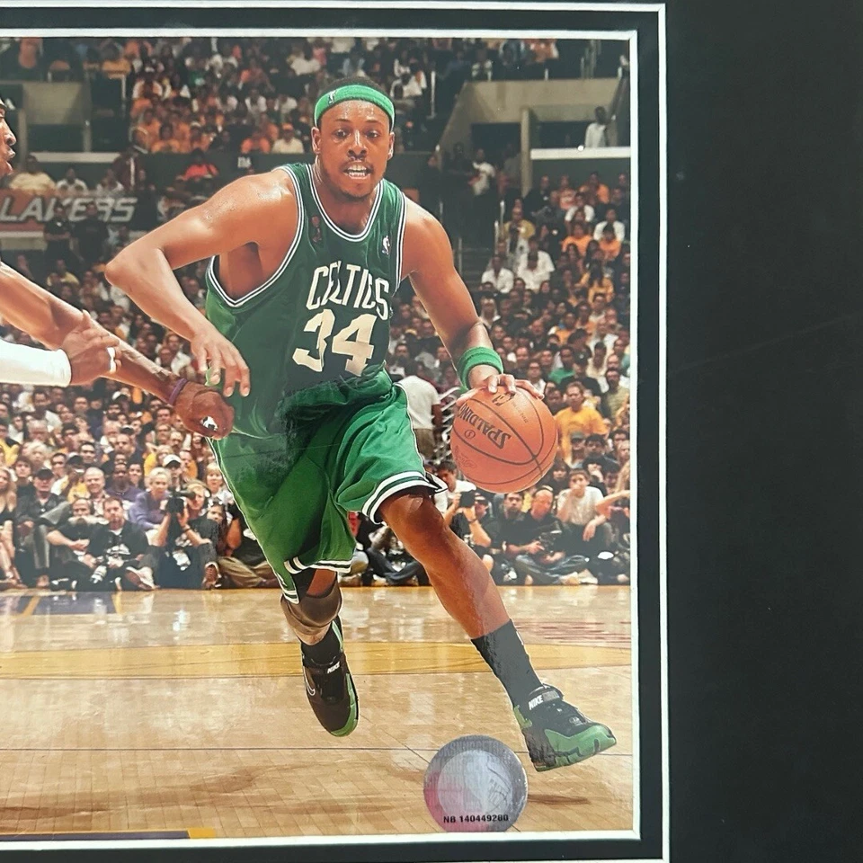 Paul Pierce & Kobe Bryant NBA 总决赛 2008 年图片带泡沫/纸板框架 — 第 2/4 张图片