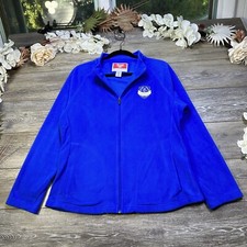 Christian Jacket Size Medium Blue New Life Christian School Jesus Sweatshirt
