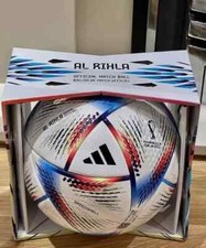 ADIDAS Al-Rihla OFFICIAL MATCH BALL  FIFA WORLD CUP  QATAR 2022 SIZE 5