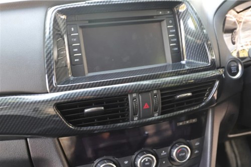 For Mazda 6 Atenza 2014-2016 Right Hand Drive ABS Carbon Fiber Door Trim Sticker - Picture 17 of 26